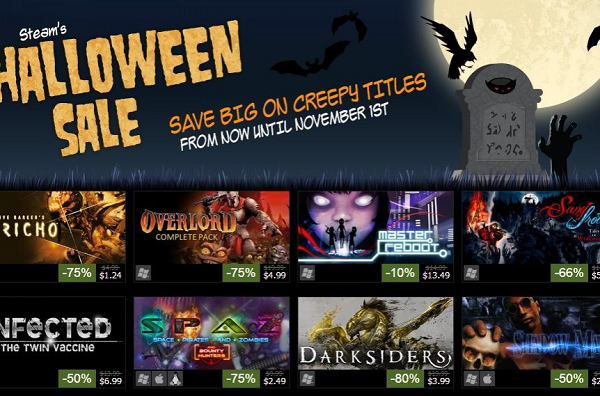 Steam Halloween Sale và hàng loạt game khác được nhà điều hành cân nhắc