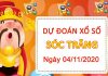 Dự đoán XSST ngày 04/11/2020 - Dự đoán xổ số Sóc Trăng