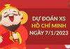 Dự đoán xổ số Hồ Chí Minh thứ 7 ngày 7/1/2023 hôm nay