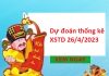 Dự đoán thống kê XSTD 26/4/2023