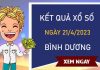 Dự đoán XSBD 21/4/2023 thống kê lô VIP Bình Dương