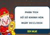 Phân tích xổ số Khánh Hòa 20/11/2024 hôm nay dễ trúng