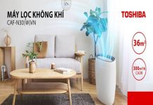 máy lọc không khí trong phòng ngủ