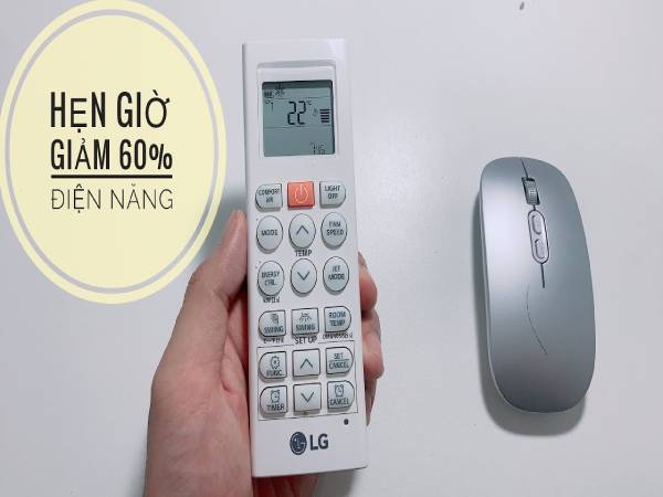 Tính năng hẹn giờ trên điều hòa LG là gì?