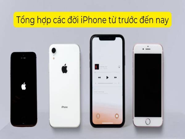 iPhone dòng 6, 7, 8, X