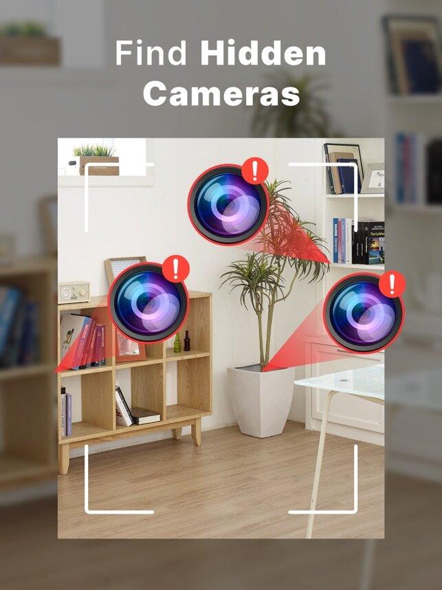 Cách phát hiện camera ẩn dùng điện thoại thông minh để phát hiện camera ẩn