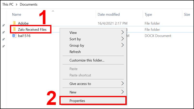 Cách tạo mật khẩu cho folder sử dụng tính năng sẵn có của windows