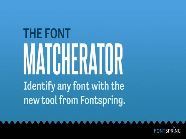 Font squirrel matcherator