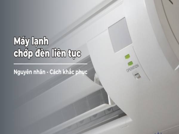 máy lạnh chớp đèn liên tục