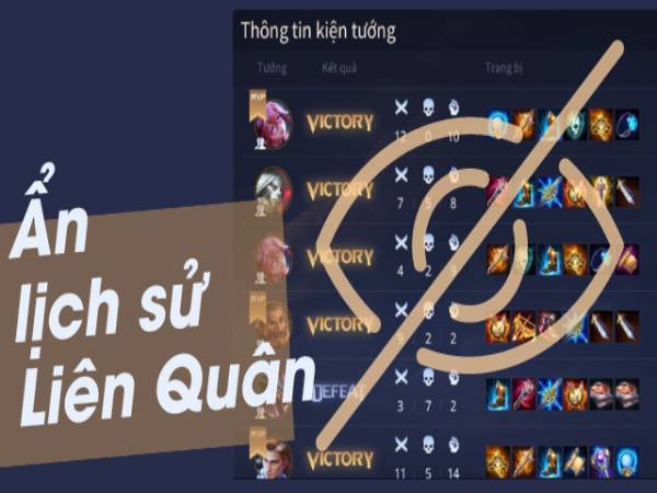 Các lưu ý khi xóa lịch sử đấu Liên Quân Mobile