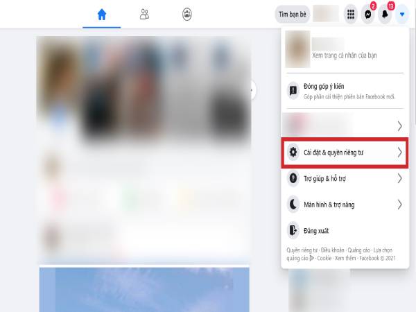 Cách bật chế độ theo dõi trên Facebook (máy tính)