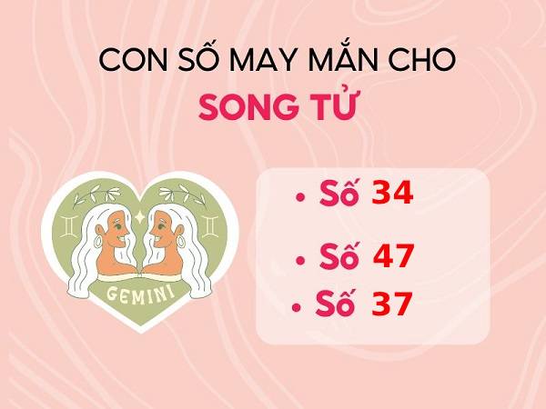 Bật mí cặp số đẹp cung Song Tử 4/3/2025