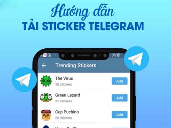 Cách tải sticker Telegram về điện thoại chuẩn xác nhất