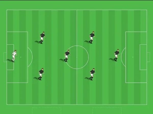 Sơ đồ chiến thuật bóng đá 7 người là gì?