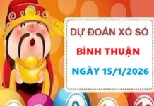 Dự đoán XSBTH ngày 15/1/2026 Thứ 5 siêu vip chính xác