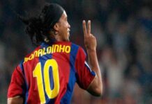 Ronaldinho số áo bao nhiêu ở AC Milan, Barca và ĐT Brazil?